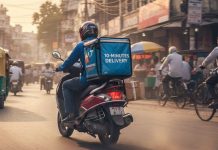 TEN MINUTES DELIVERY DIRECTLY AFFECTS THE SAFETY OF GIG WORKERS!