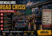 THE KILLER BENGALURU ROADS HAVE CLAIMED YET ANOTHER INNOCENT LIFE!